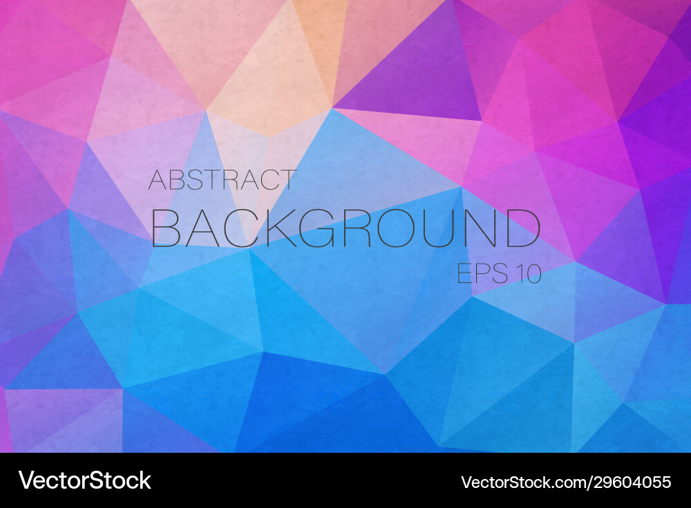 Flat simple abstract background with dust triangle vector image