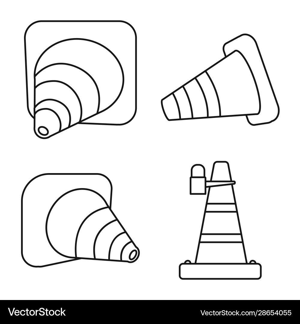 Isolated object obstacle and transportation Vector Image