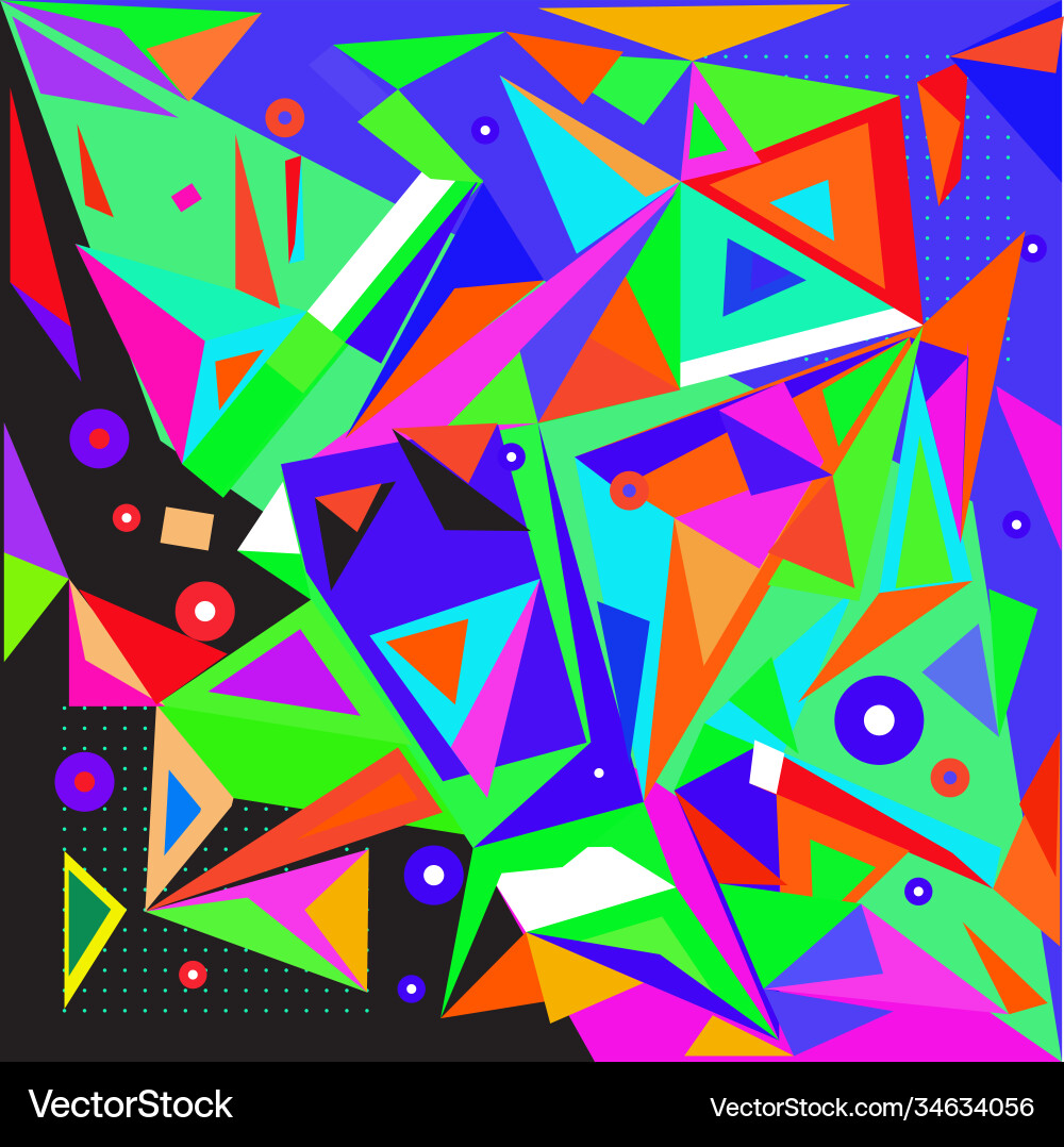 Abstract modern triangles background pattern Abstract modern triangles background pattern vector image