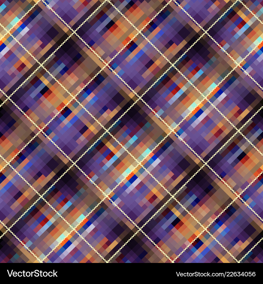 Geometric abstract diagonal plaid pattern in low Geometric abstract diagonal plaid pattern in low vector image