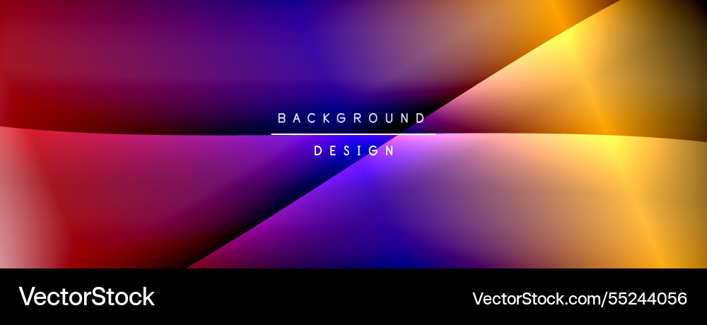 Gradient and shadow wave line geometric background Gradient and shadow wave line geometric background Vector Image