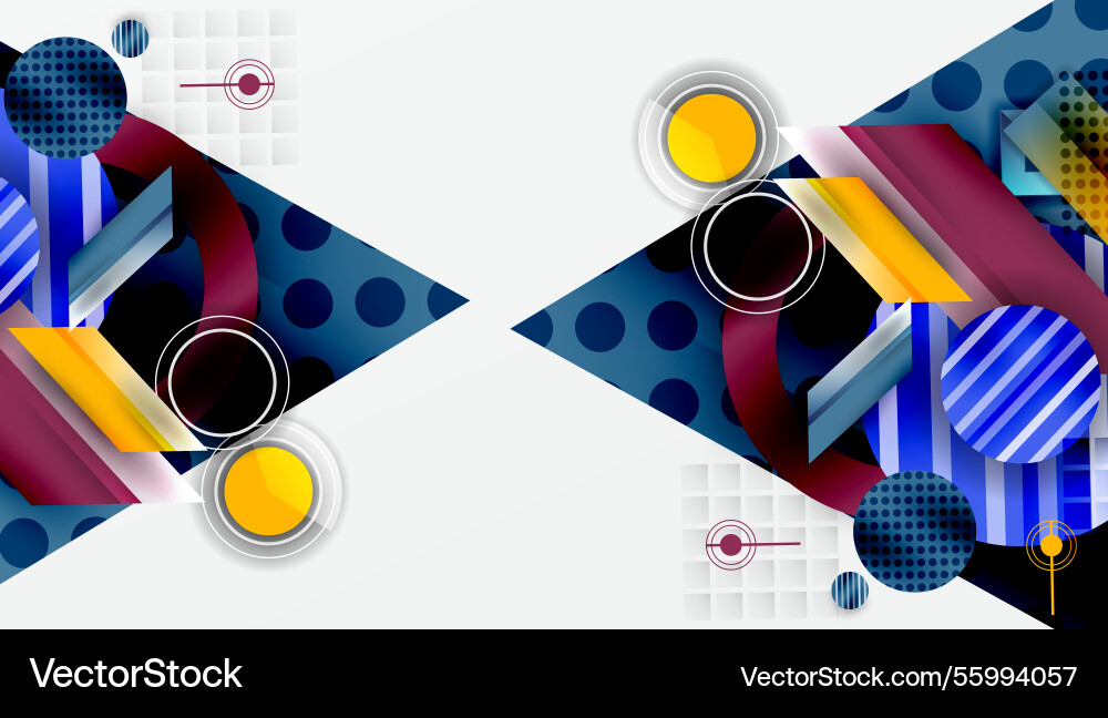 Abstract design with layered geometric shapes Abstract design with layered geometric shapes vector image