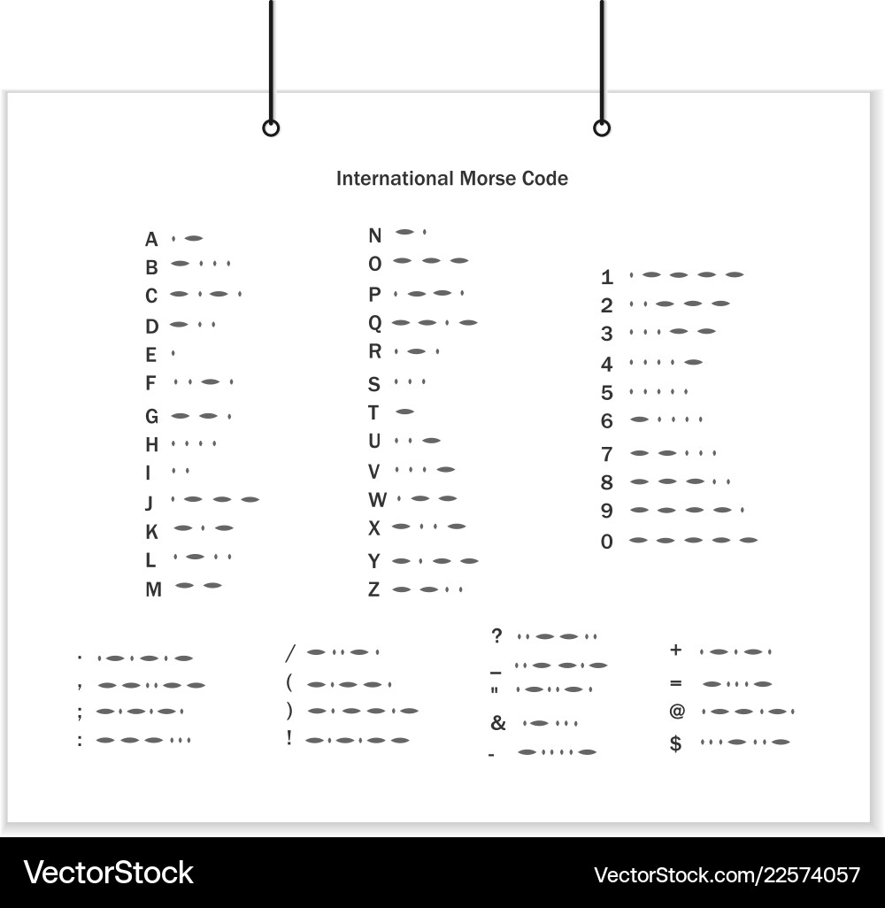 alphabet-morse-international-code-letters-vector-image