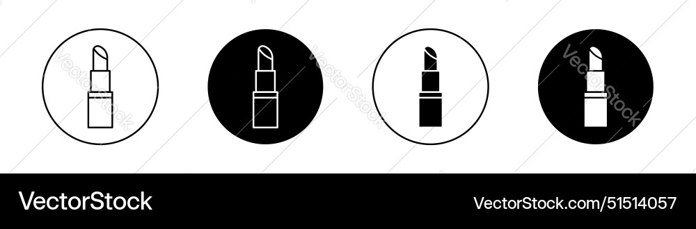 Lipstick icon Royalty Free Vector Image - VectorStock