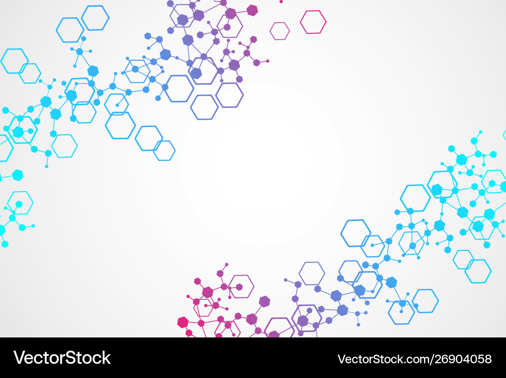 Strukturmolekül und Kommunikation dna Atom Strukturmolekül und Kommunikation dna Atom vektorbild