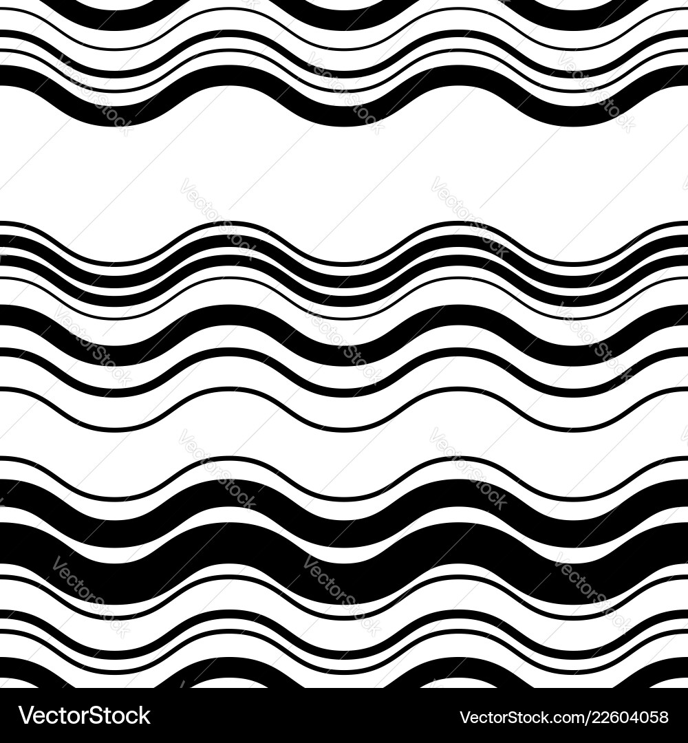 Wavy zig-zag horizontal parallel lines abstract Wavy zig-zag horizontal parallel lines abstract vector image
