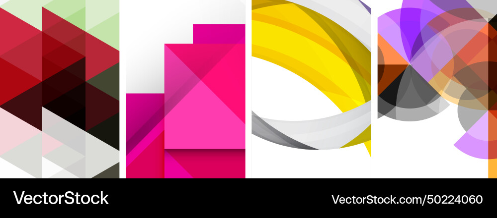 Minimal geometric abstract background with circles Minimal geometric abstract background with circles Vector Image