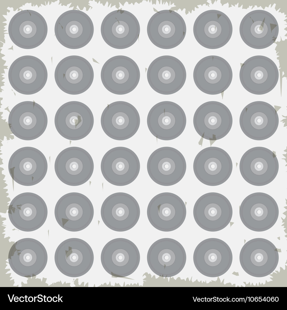Vinyl record pattern background image Vector Image