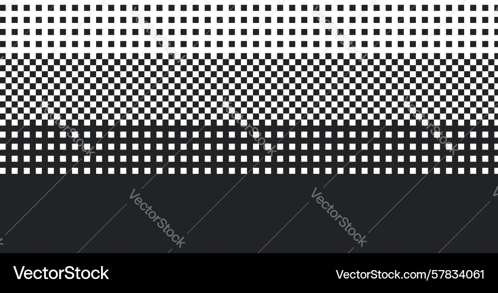 Pixel halftone gradient background 8 bit pattern Pixel halftone gradient background 8 bit pattern vector image
