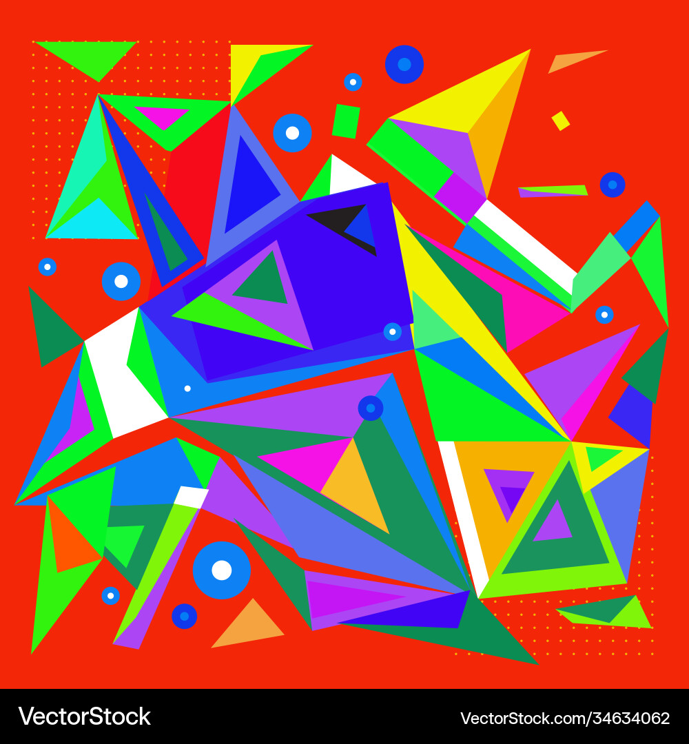 Abstract modern triangles background pattern Abstract modern triangles background pattern vector image