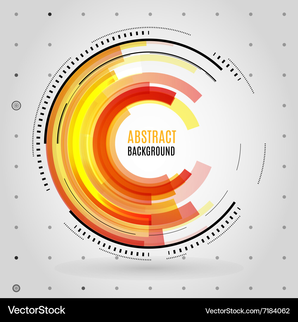 Dynamic Abstract Background Vector Image