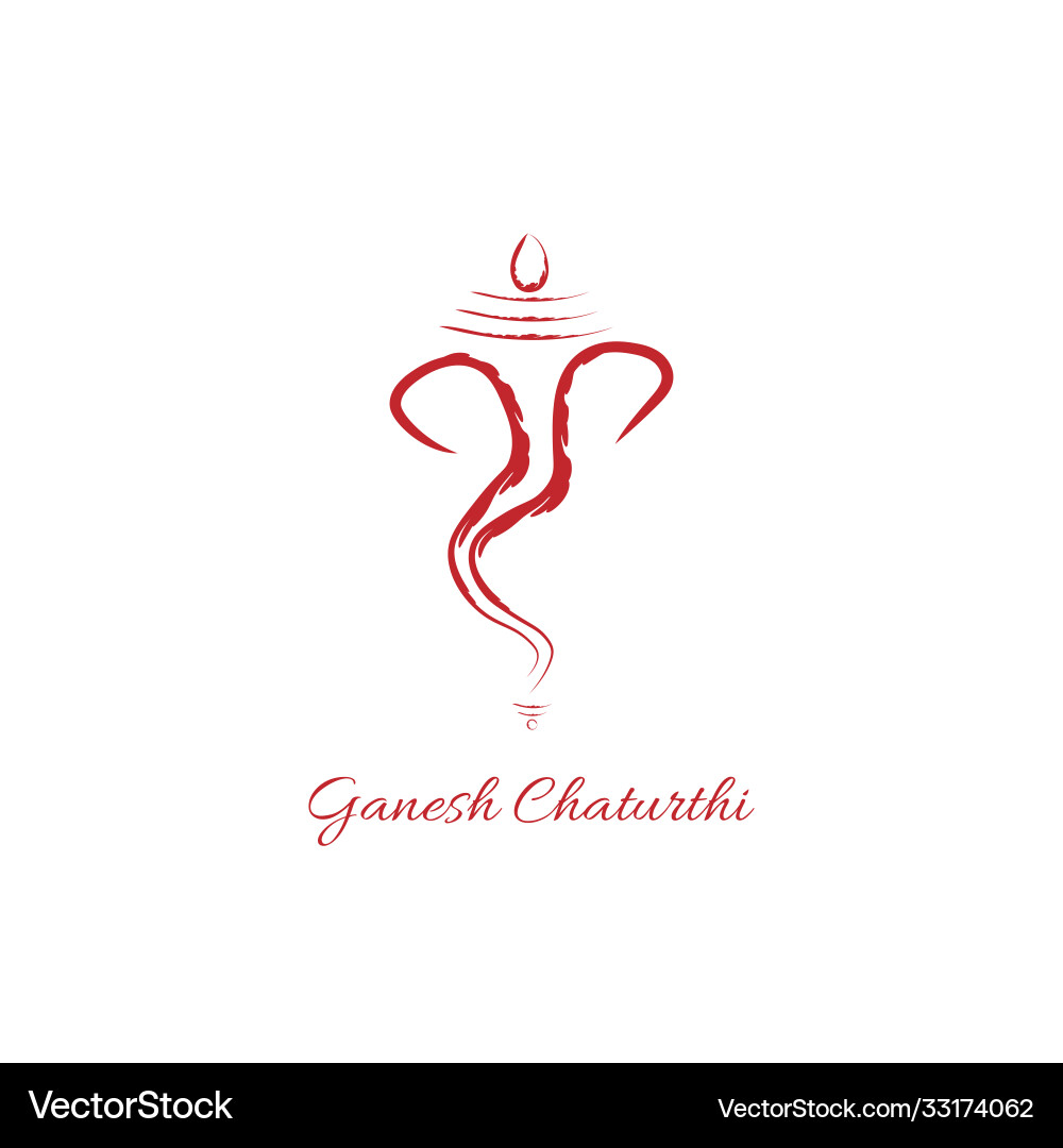Lord ganpati abstract background for ganesh Lord ganpati abstract background for ganesh vector image