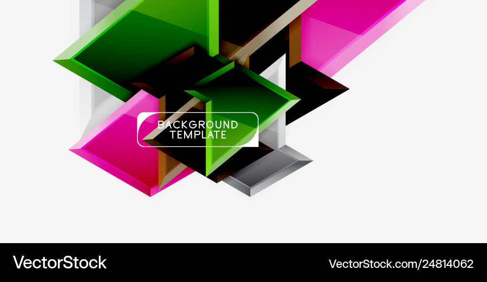 Triangular low poly background design Triangular low poly background design vector image