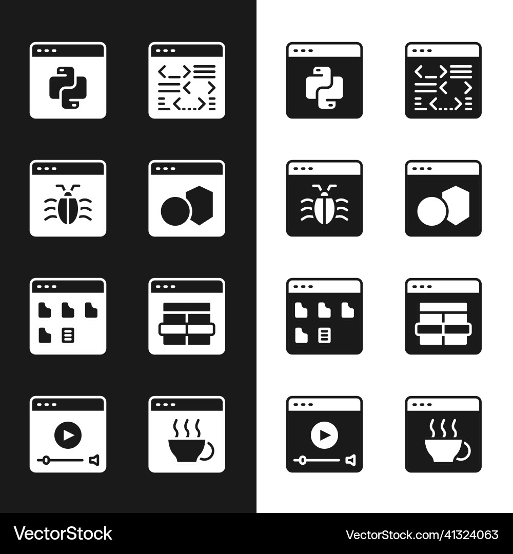 Software-System Bug python Programmierung Software-System Bug python Programmierung vektorbild
