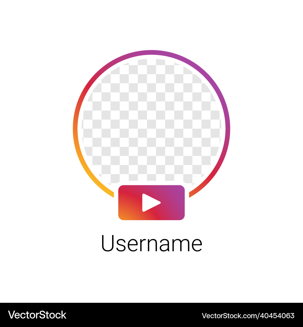 Stories user interface icon Stories user interface icon Vector Image