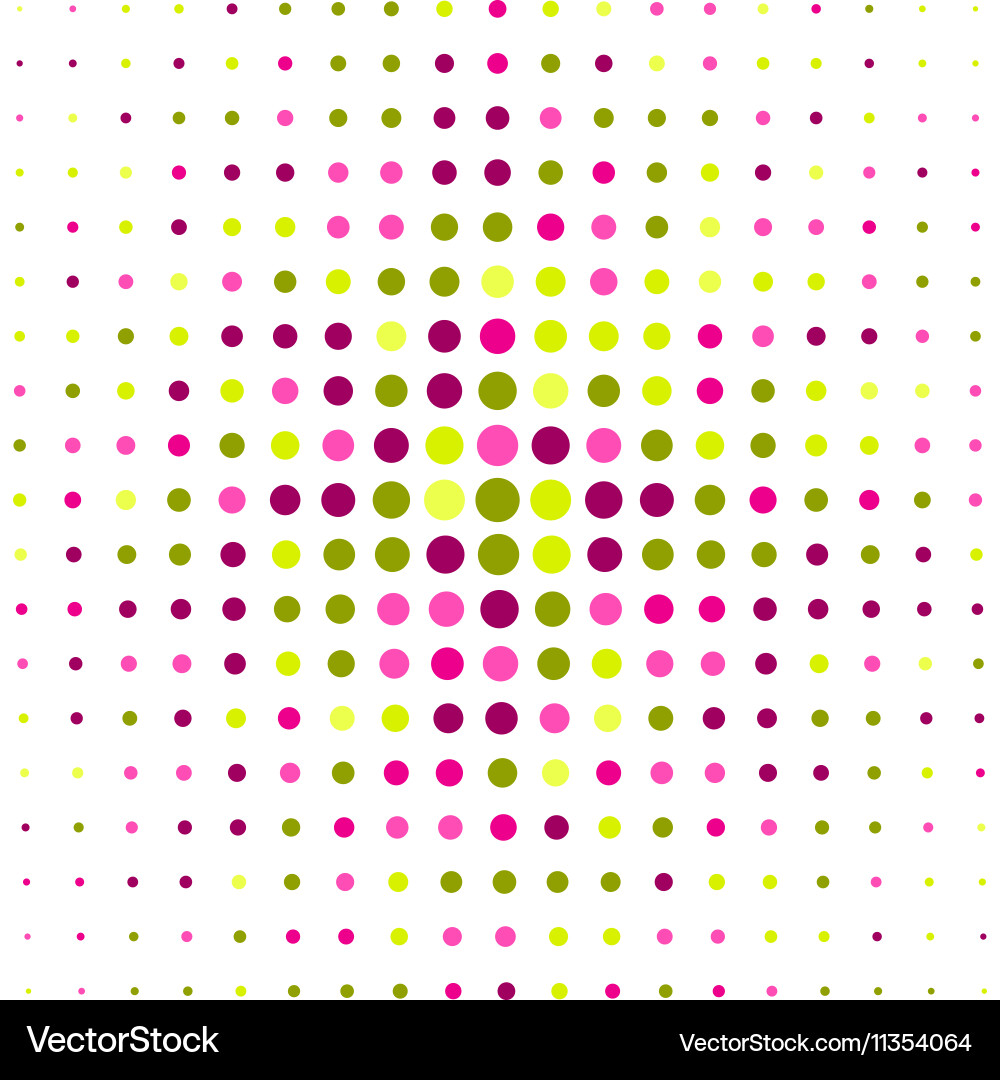 Abstract halftone pattern background vector image