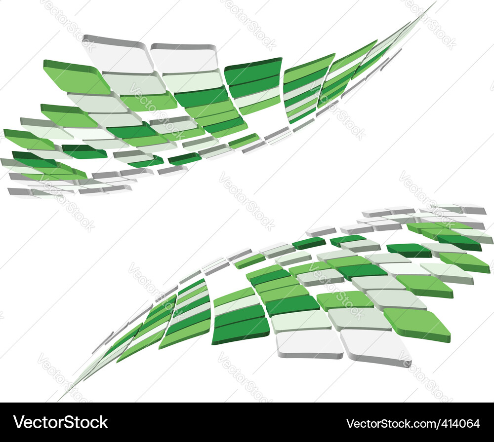 Checked background vector image