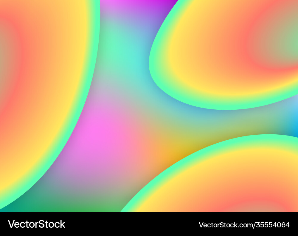 Fluid shape background with liquid dynamic Vector Image