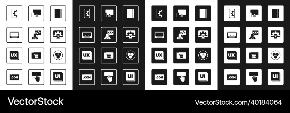 Set sketchbook or album front end development ui Set sketchbook or album front end development ui vector image