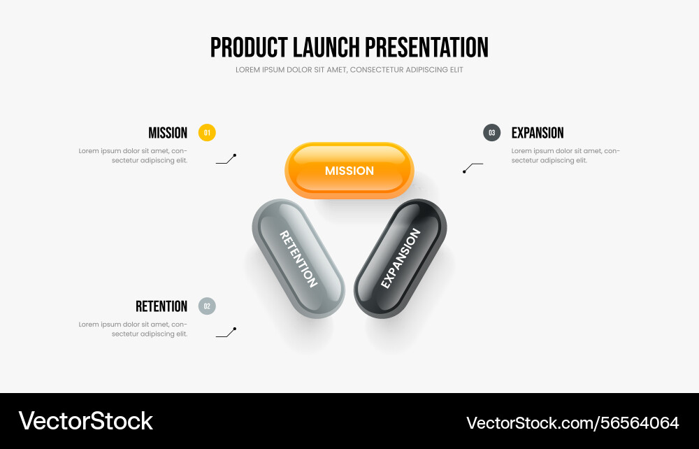 Visual report slide layout digital analysis 3 Visual report slide layout digital analysis 3 vector image