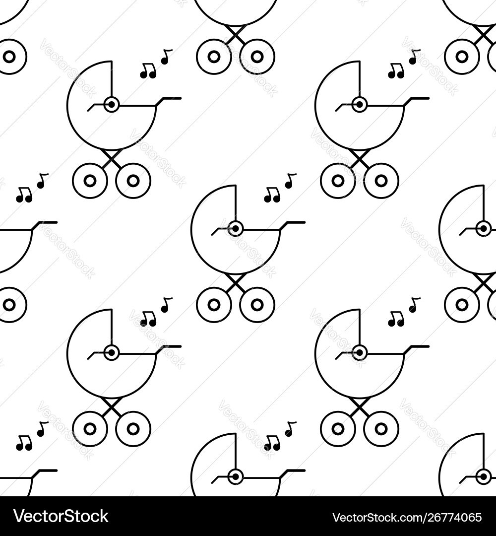 Background carriage white note Background carriage white note vector image