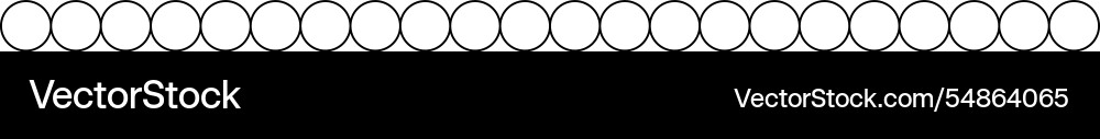 Divider border frame circle shape horizontal line Divider border frame circle shape horizontal line Vector Image