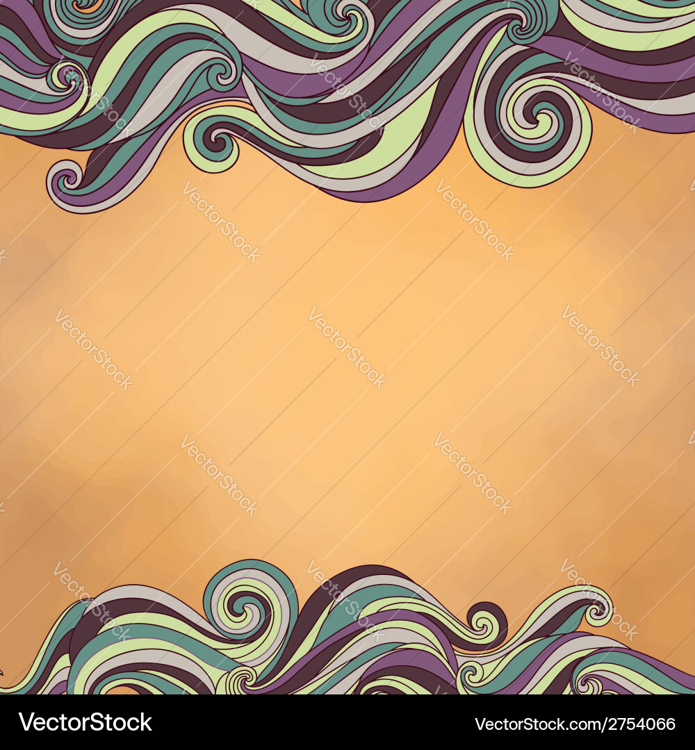Abstract background with text field vector image