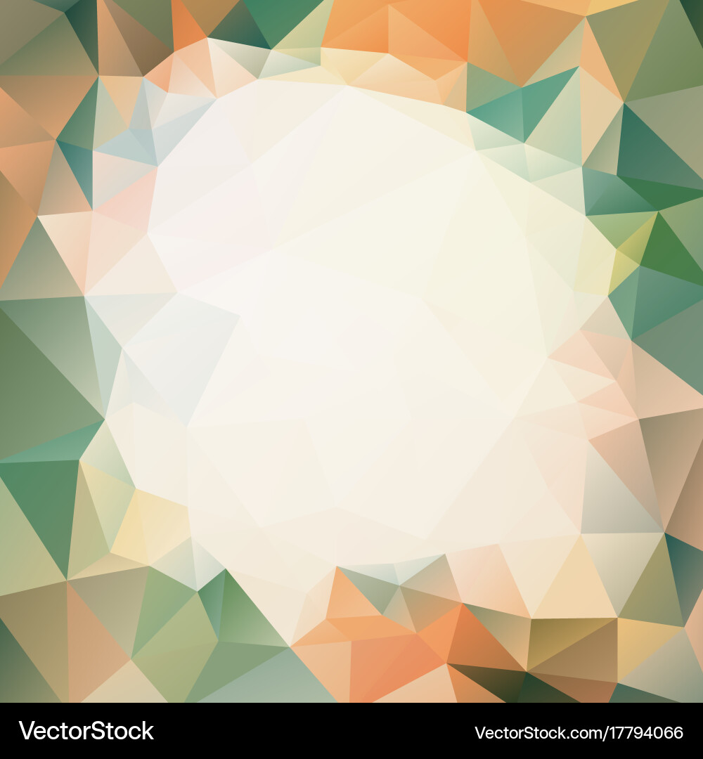 Abstract colorful background of triangles vector image