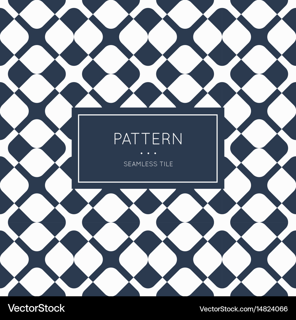 Geometric Square Pattern vector image
