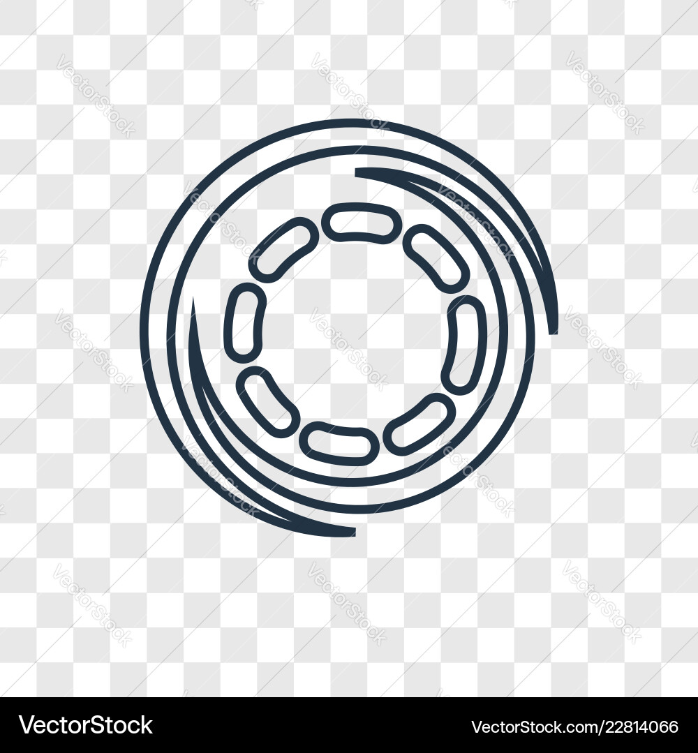 Loading concept linear icon isolated Loading concept linear icon isolated vector image