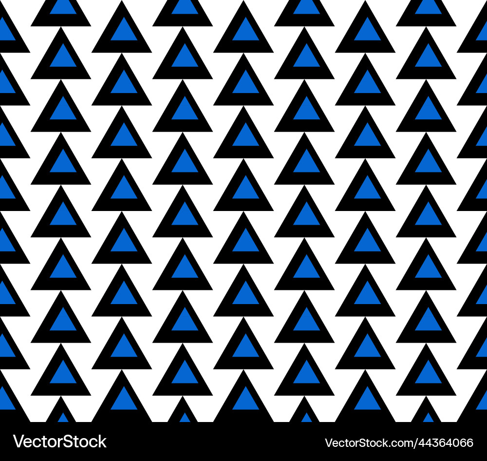 Seamless triangle pattern modern style Vector Image