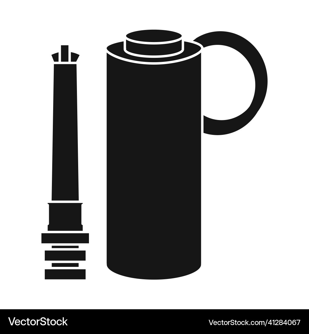 Isolated object of e-cig and device sign web Vector Image