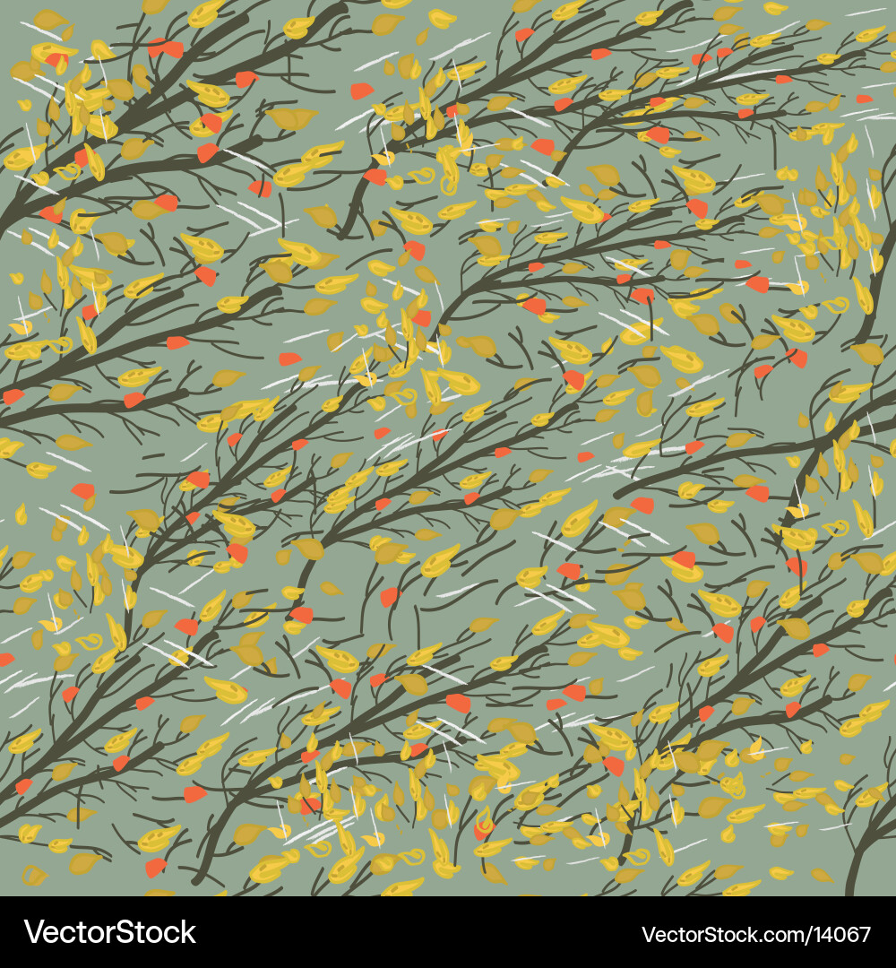 Tree pattern Vector Image