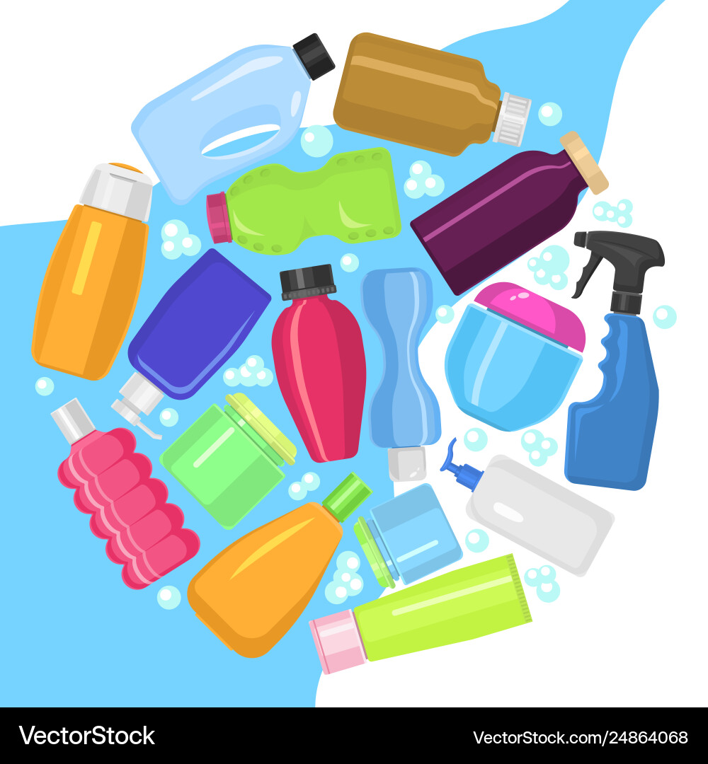 Cleaning service round pattern Cleaning service round pattern Vector Image