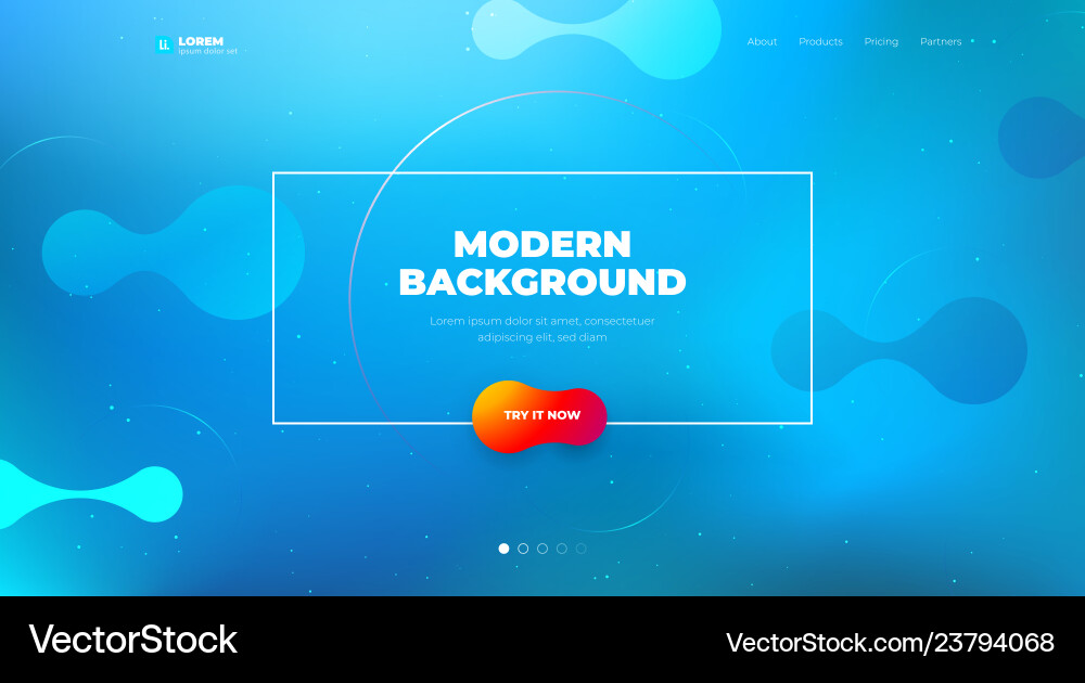 Liquid color background design fluid gradient Liquid color background design fluid gradient vector image