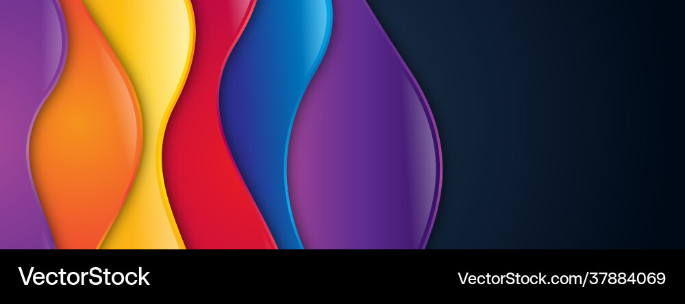 Abstract 3d colorful textured layered background Abstract 3d colorful textured layered background Vector Image