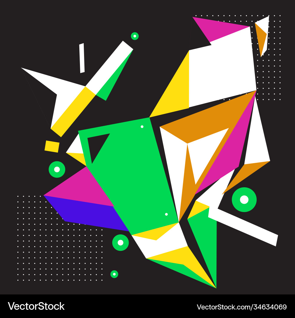 Abstract modern triangles background pattern Abstract modern triangles background pattern vector image
