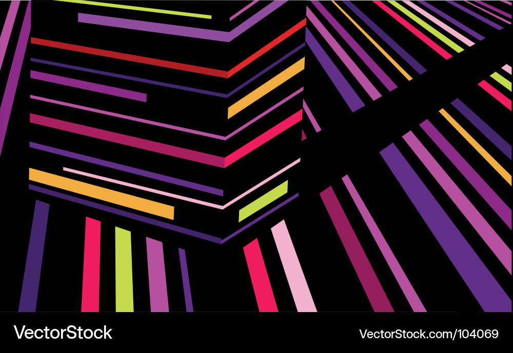 Dynamic Striped Backdrop vector image