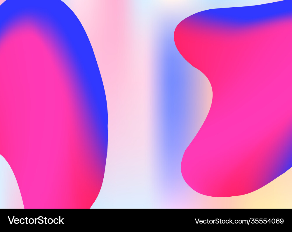 Fluid dynamic background with liquid shapes Fluid dynamic background with liquid shapes vector image