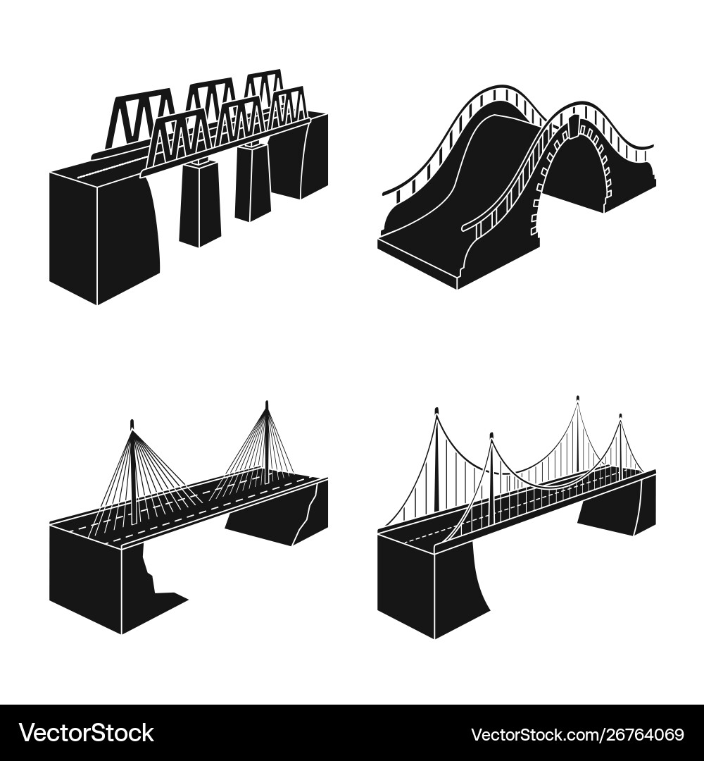 Isolated object construct and side symbol Isolated object construct and side symbol vector image