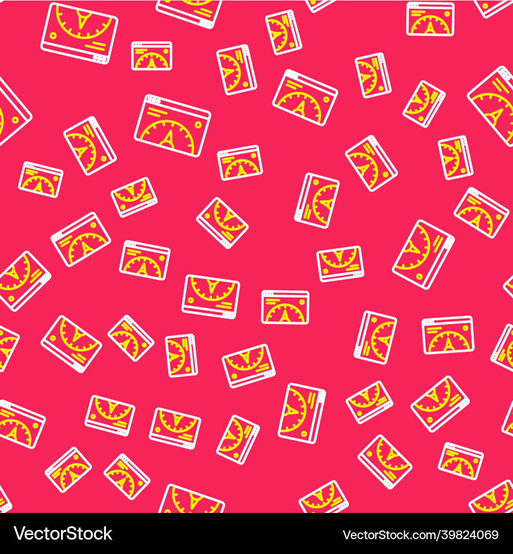 Line web analytics information and development Line web analytics information and development vector image