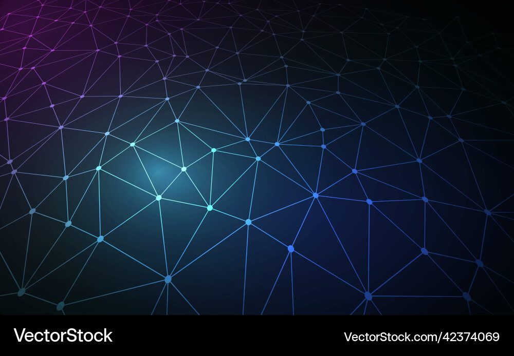 Network Connection Abstract vector image