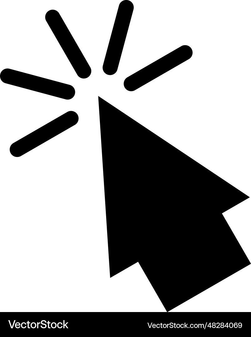Pointer icon Pointer icon vector image