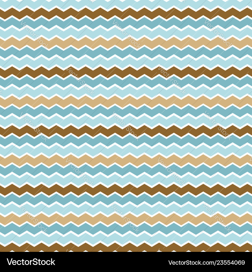 Wave pattern seamless Vector Image