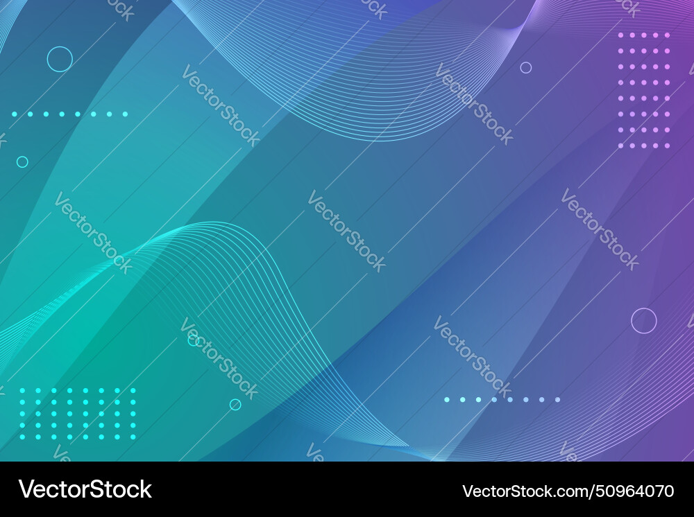 Abstract gradient background with geometric vector image