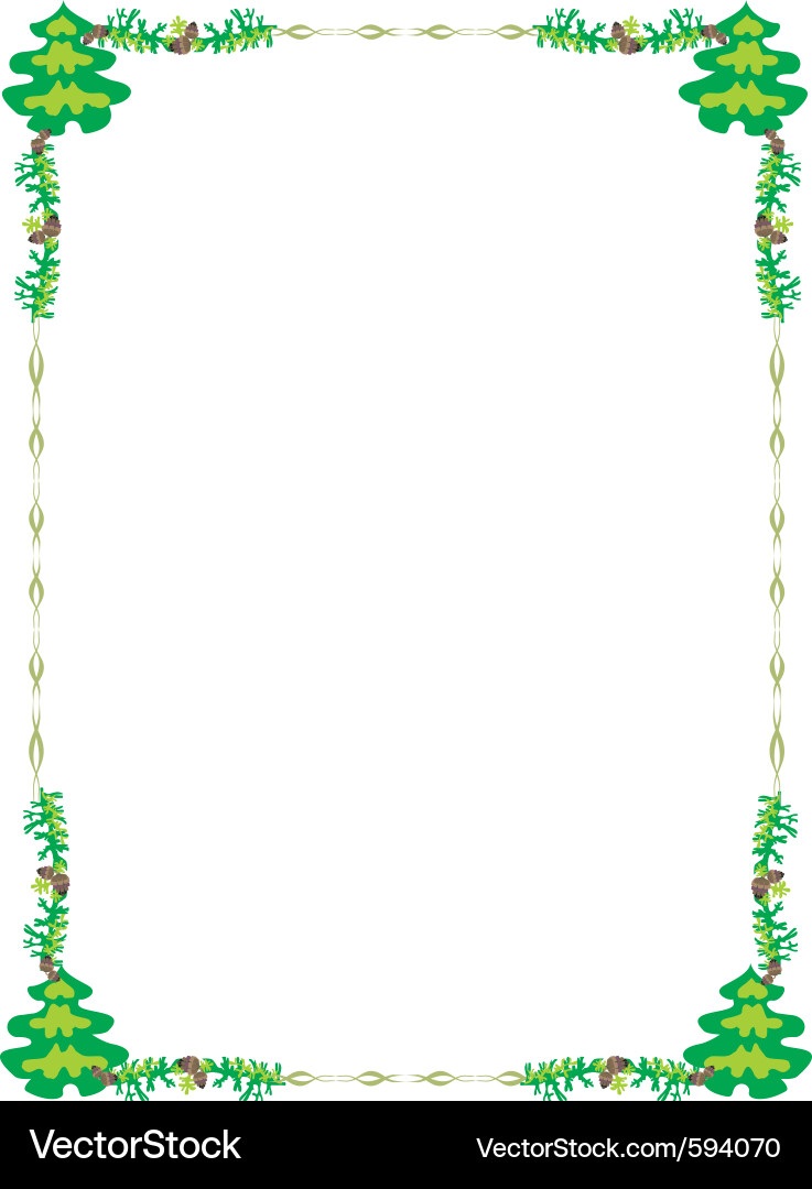 Frame tree Vector Image