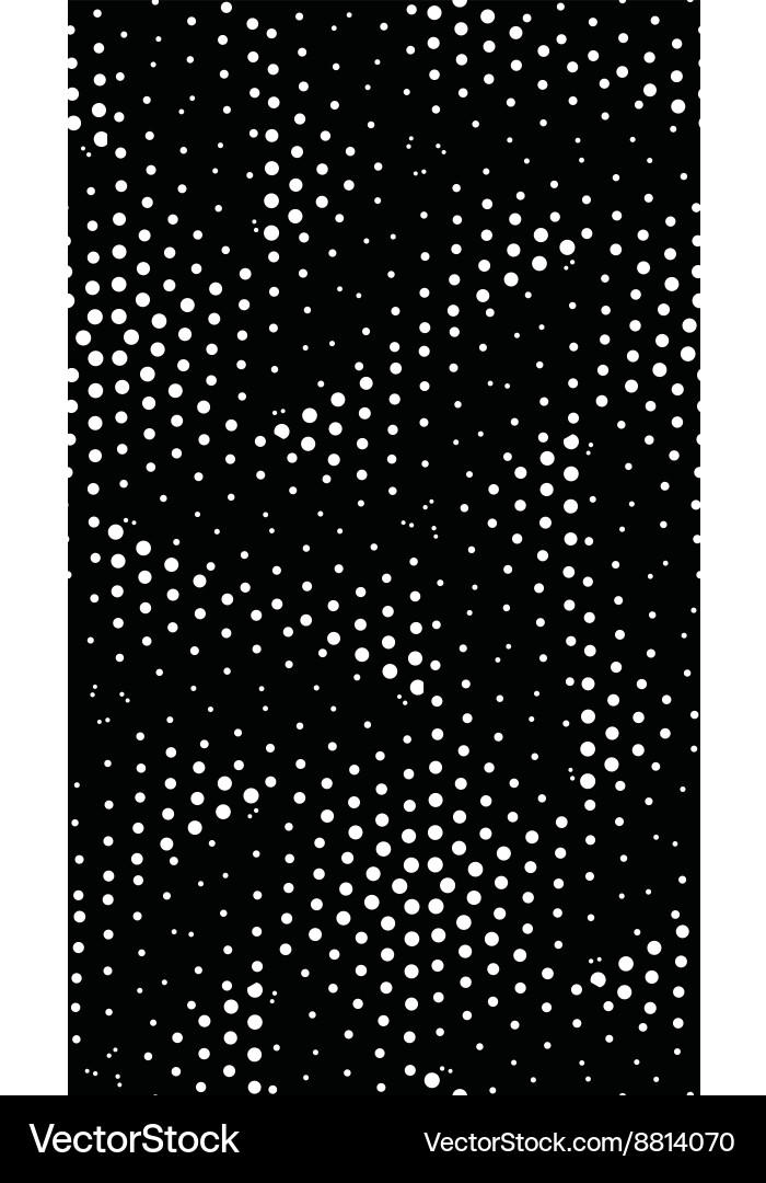 Geometric Pointillist Pattern Vector Image