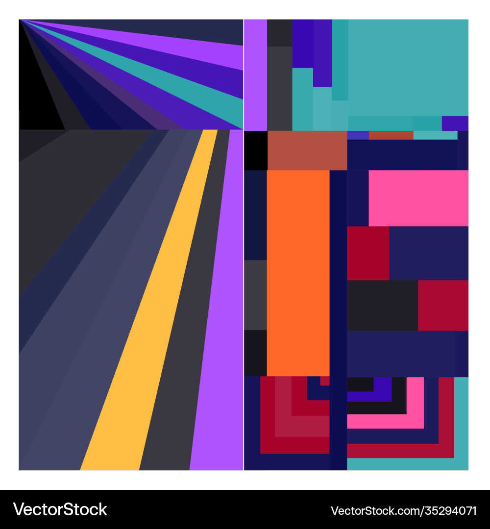 Colorful geometric and curve background pattern Colorful geometric and curve background pattern Vector Image
