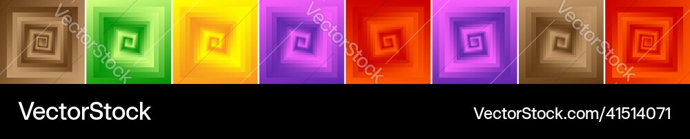 Geometric square design shape with random shaded Vector Image