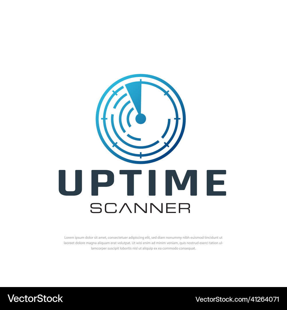 Radar symbol of sound waves and line in circle Radar symbol of sound waves and line in circle Vector Image